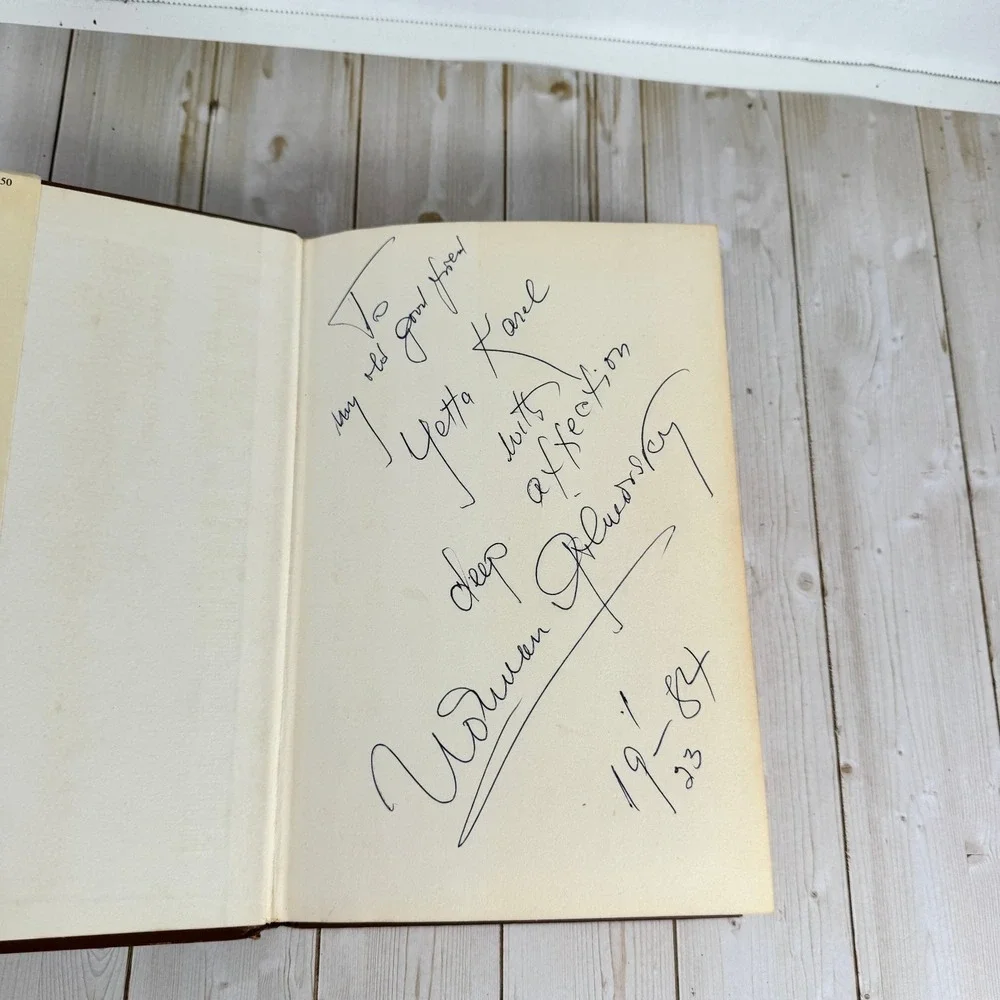 My Life, My Destiny Norman Gilmovsky 1983 Signed Autobiography Jewish History